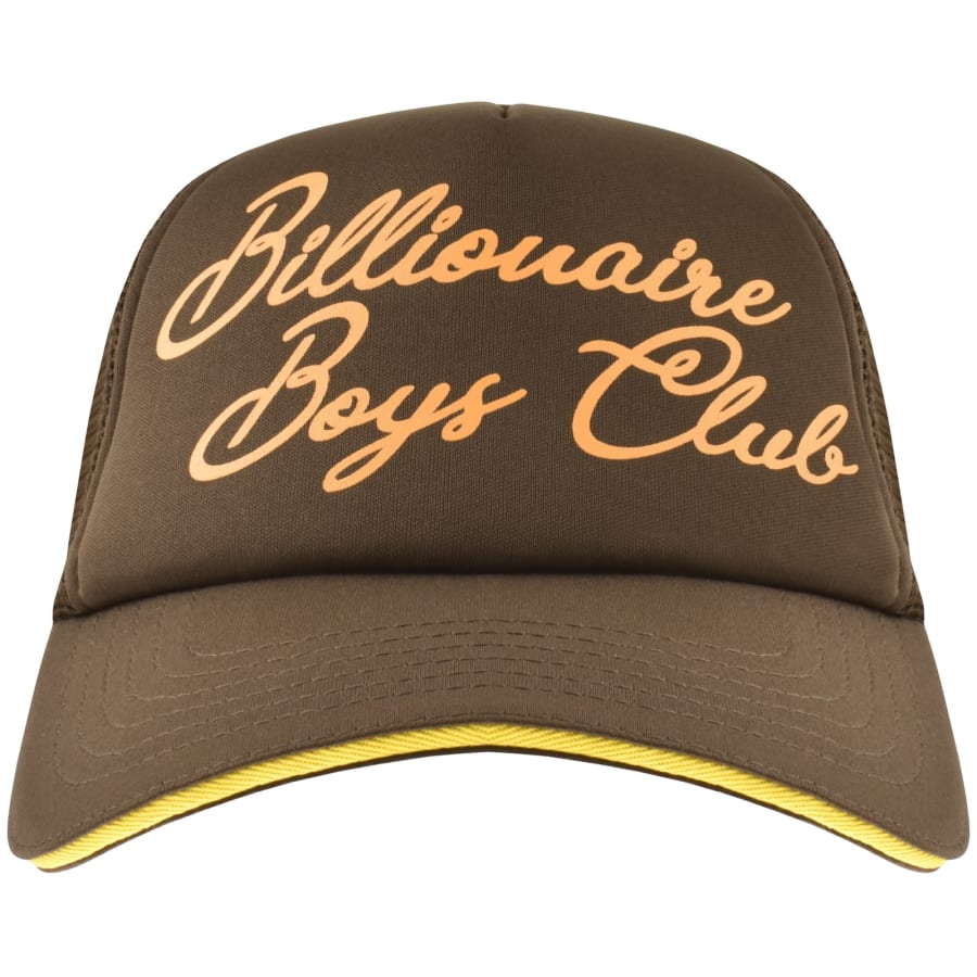 Billionaire Boys Club Arch Logo Trucker Cap Brown Mainline Menswear Australia